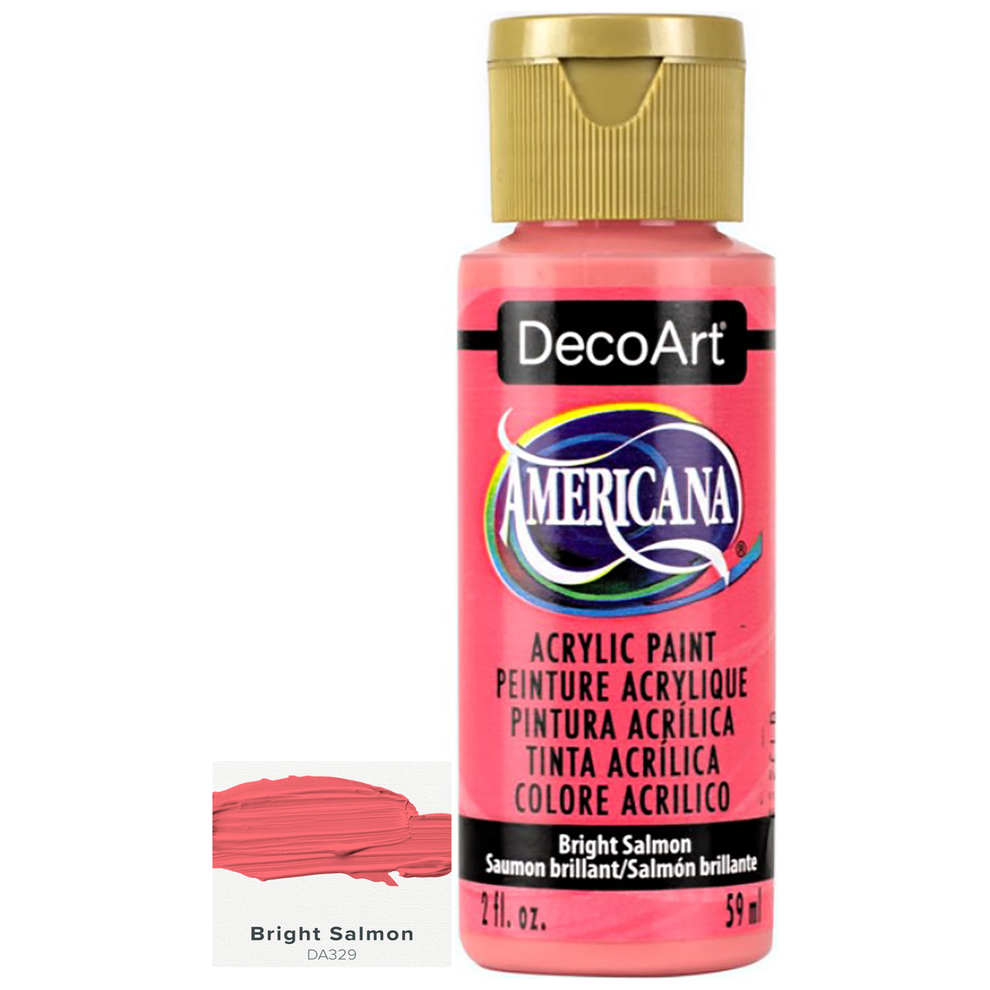 DecoArt Americana Acrylic Paints 59ml 2oz Bottles Colours A to E