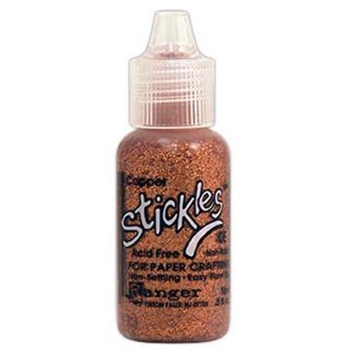 Ranger Stickles Glitter Glue 0.5floz 18ml 51 Colours Easy Flow Tip Craft Glitter