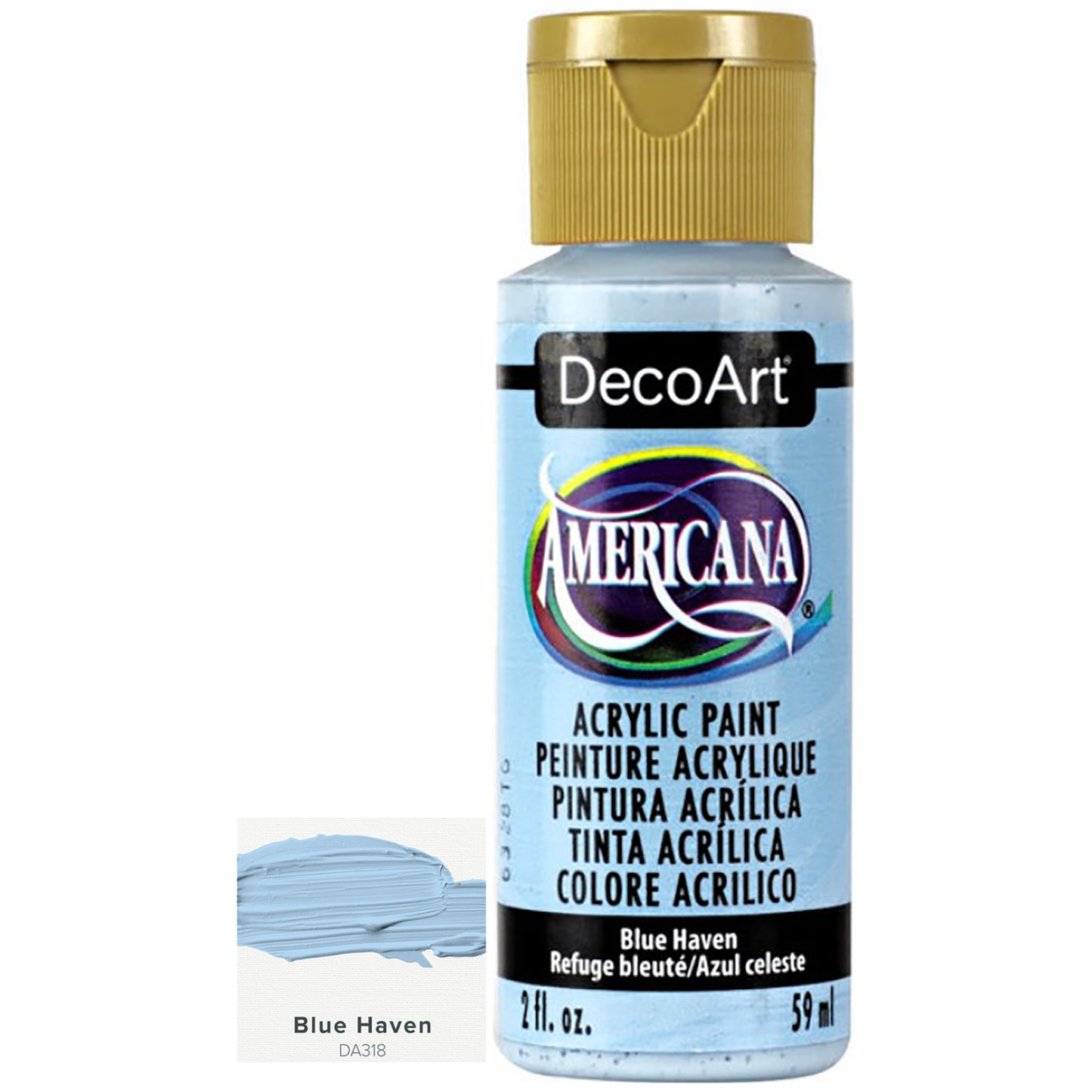 DecoArt Americana Acrylic Paints 59ml 2oz Bottles Colours A to E