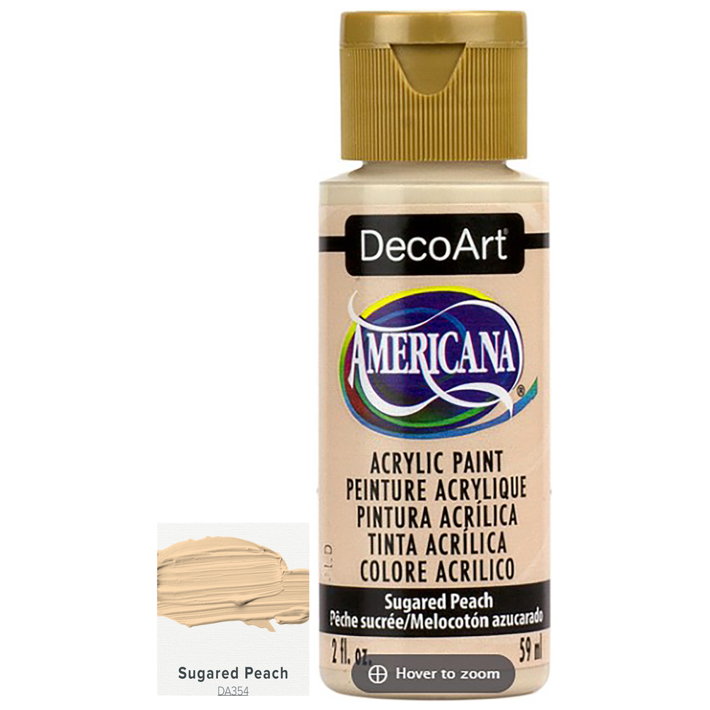 DecoArt Americana Acrylic Paints 59ml 2oz Bottles Colours R to Z