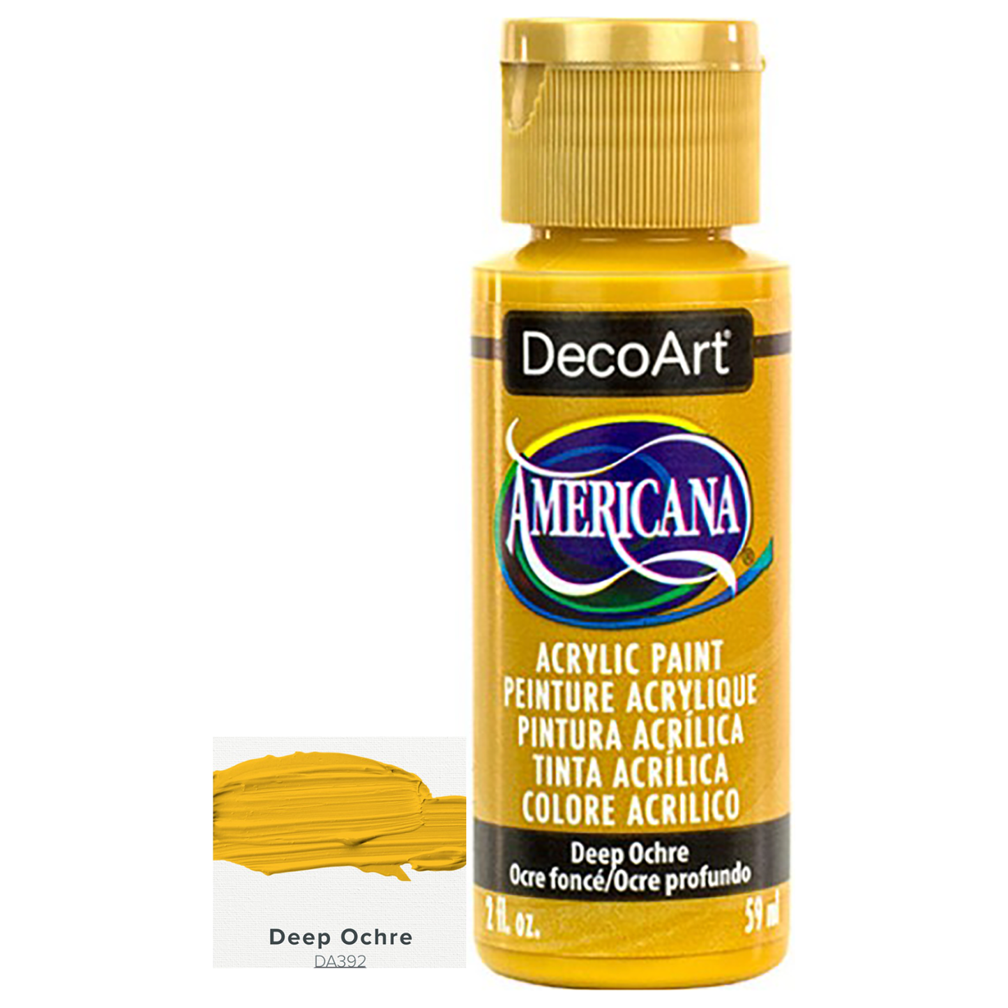 DecoArt Americana Acrylic Paints 59ml 2oz Bottles Colours A to E