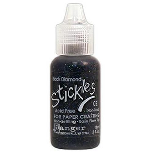 Ranger Stickles Glitter Glue 0.5floz 18ml 51 Colours Easy Flow Tip Craft Glitter