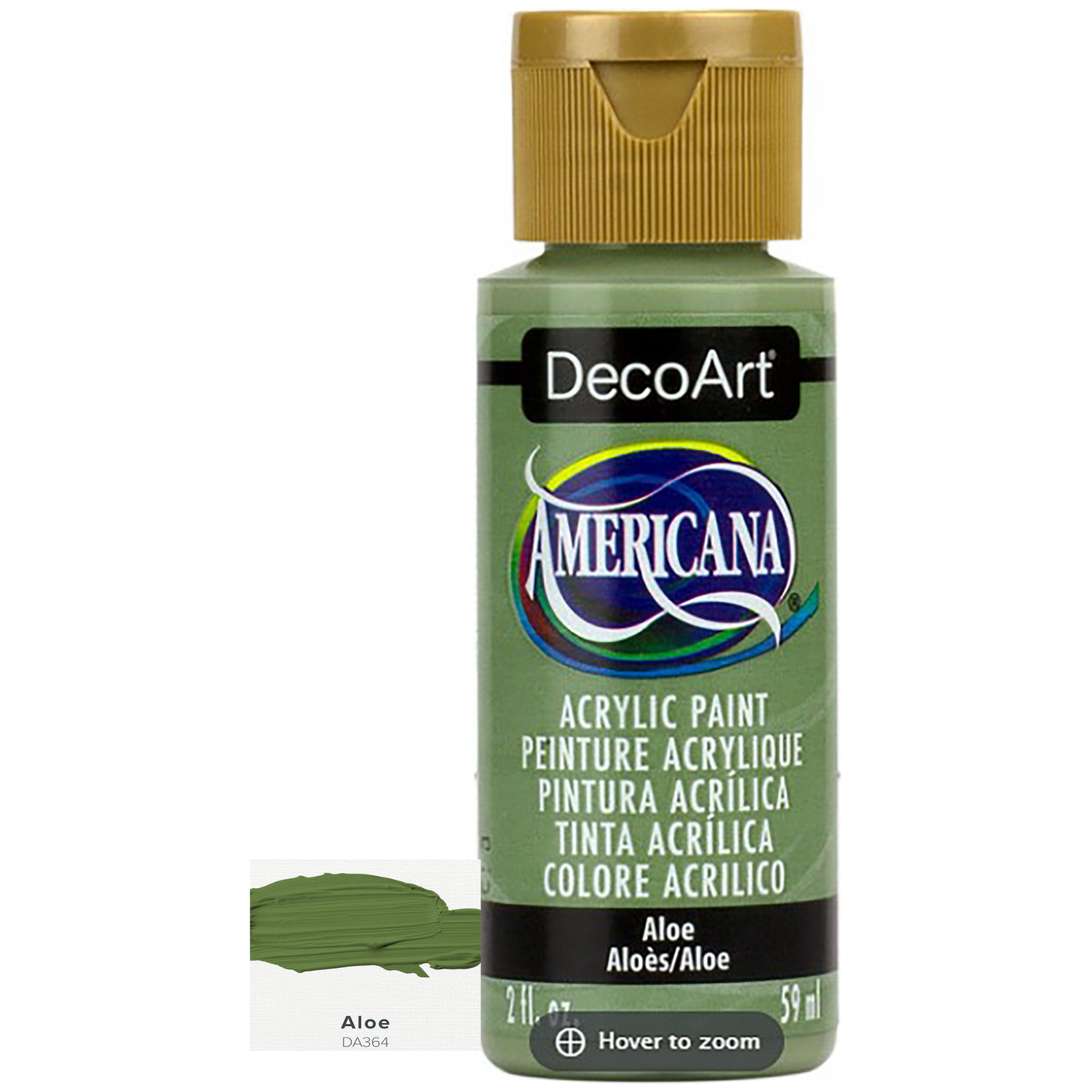 DecoArt Americana Acrylic Paints 59ml 2oz Bottles Colours A to E