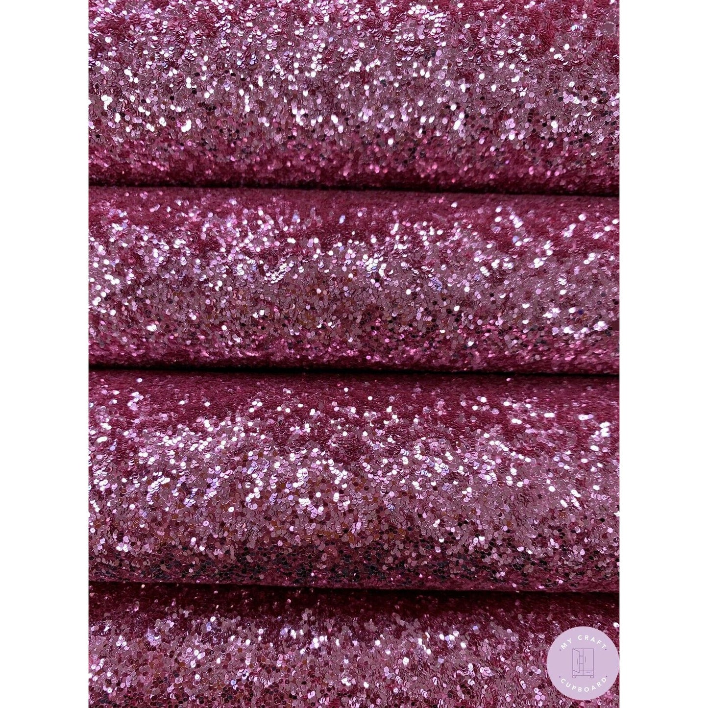 Chunky Glitter Glamour Sparkly Fabric A4 Sheet for Crafts Hair Bows 12 Colours