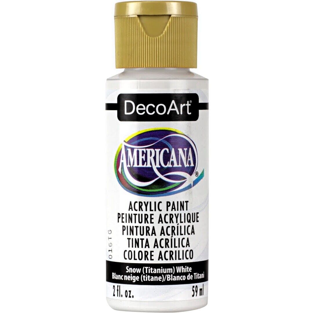 DecoArt Americana Acrylic Paints 59ml 2oz Bottles Colours R to Z