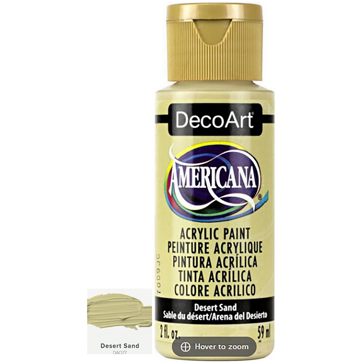 DecoArt Americana Acrylic Paints 59ml 2oz Bottles Colours A to E