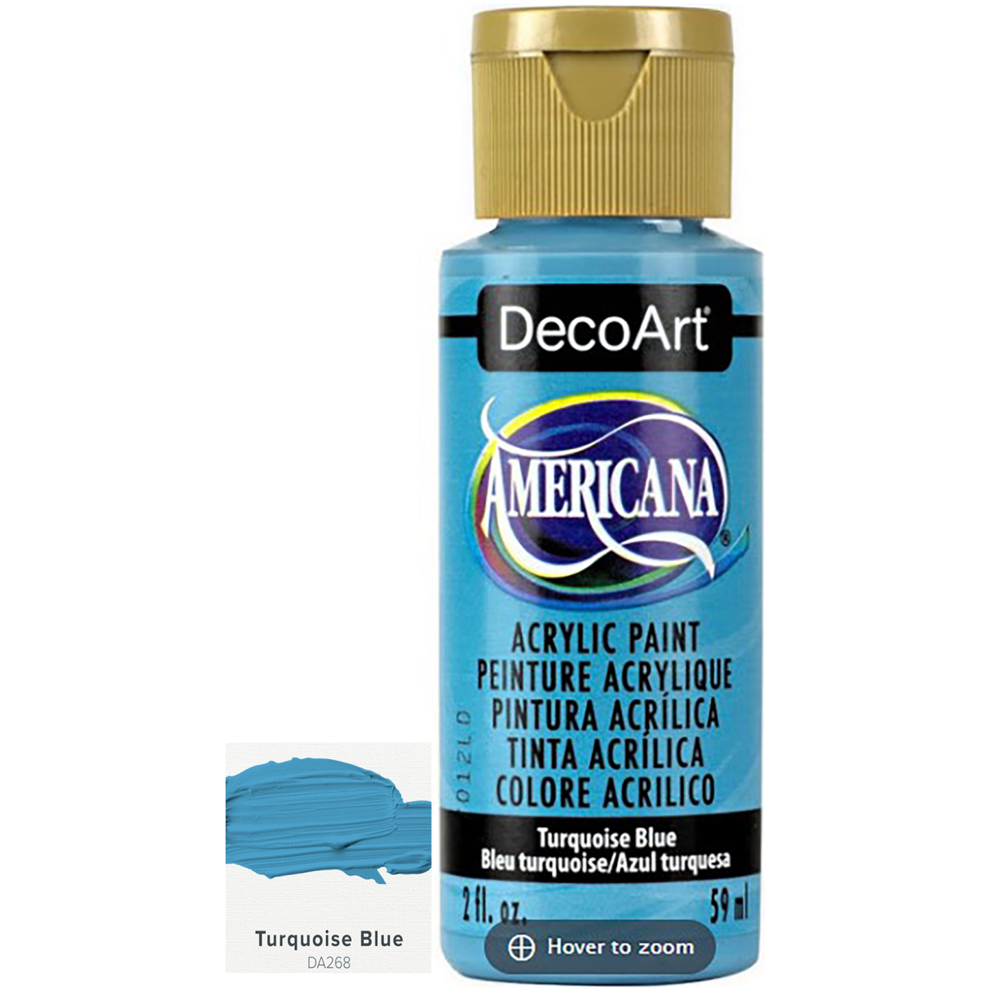 DecoArt Americana Acrylic Paints 59ml 2oz Bottles Colours R to Z