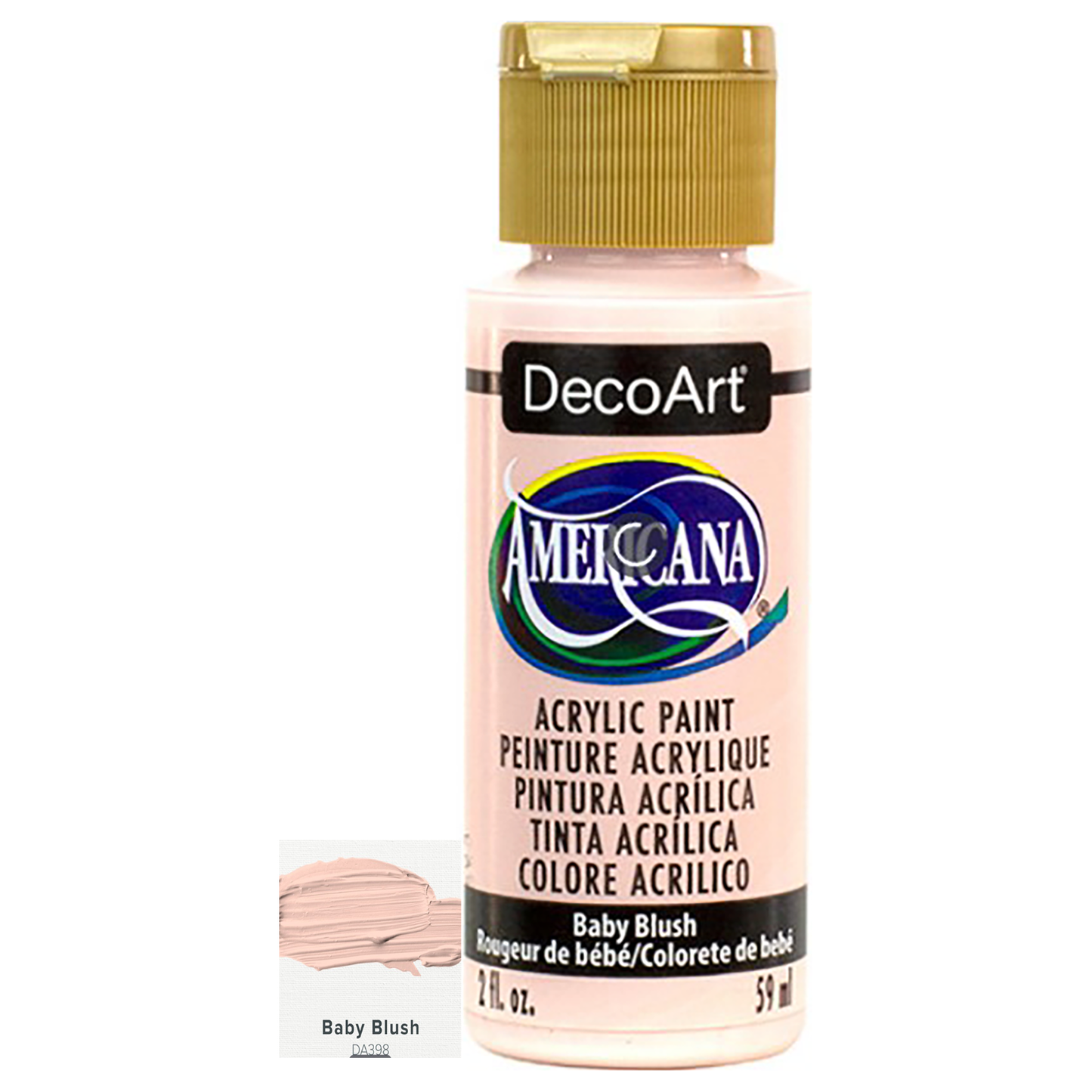 DecoArt Americana Acrylic Paints 59ml 2oz Bottles Colours A to E