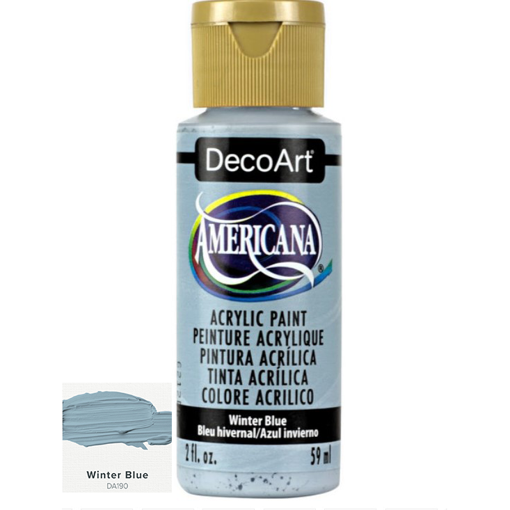 DecoArt Americana Acrylic Paints 59ml 2oz Bottles Colours R to Z