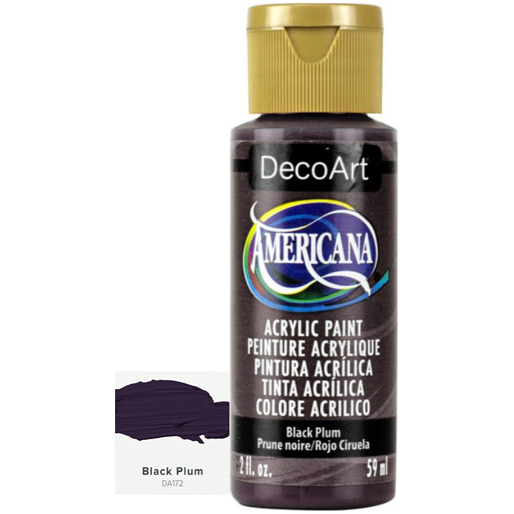 DecoArt Americana Acrylic Paints 59ml 2oz Bottles Colours A to E