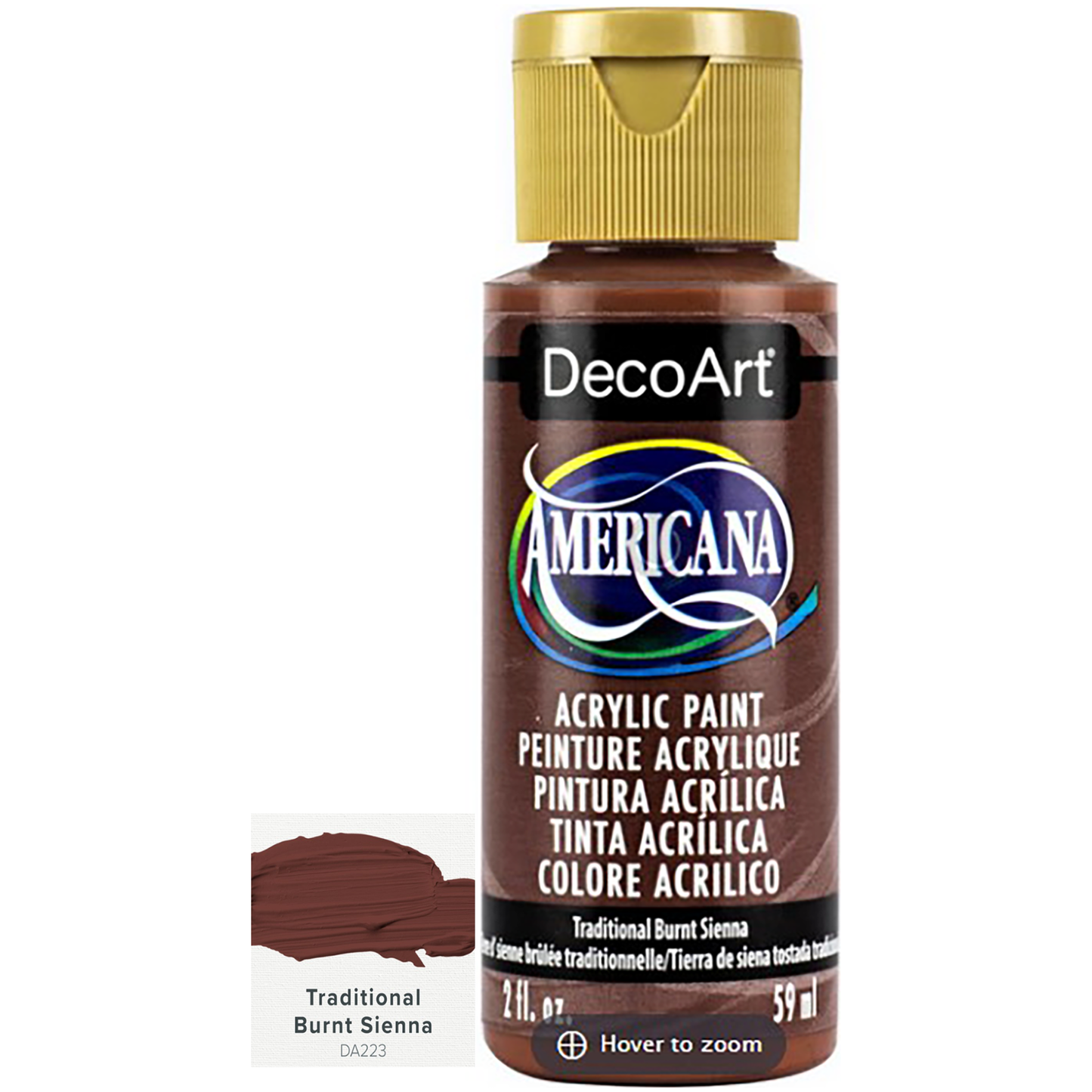 DecoArt Americana Acrylic Paints 59ml 2oz Bottles Colours R to Z