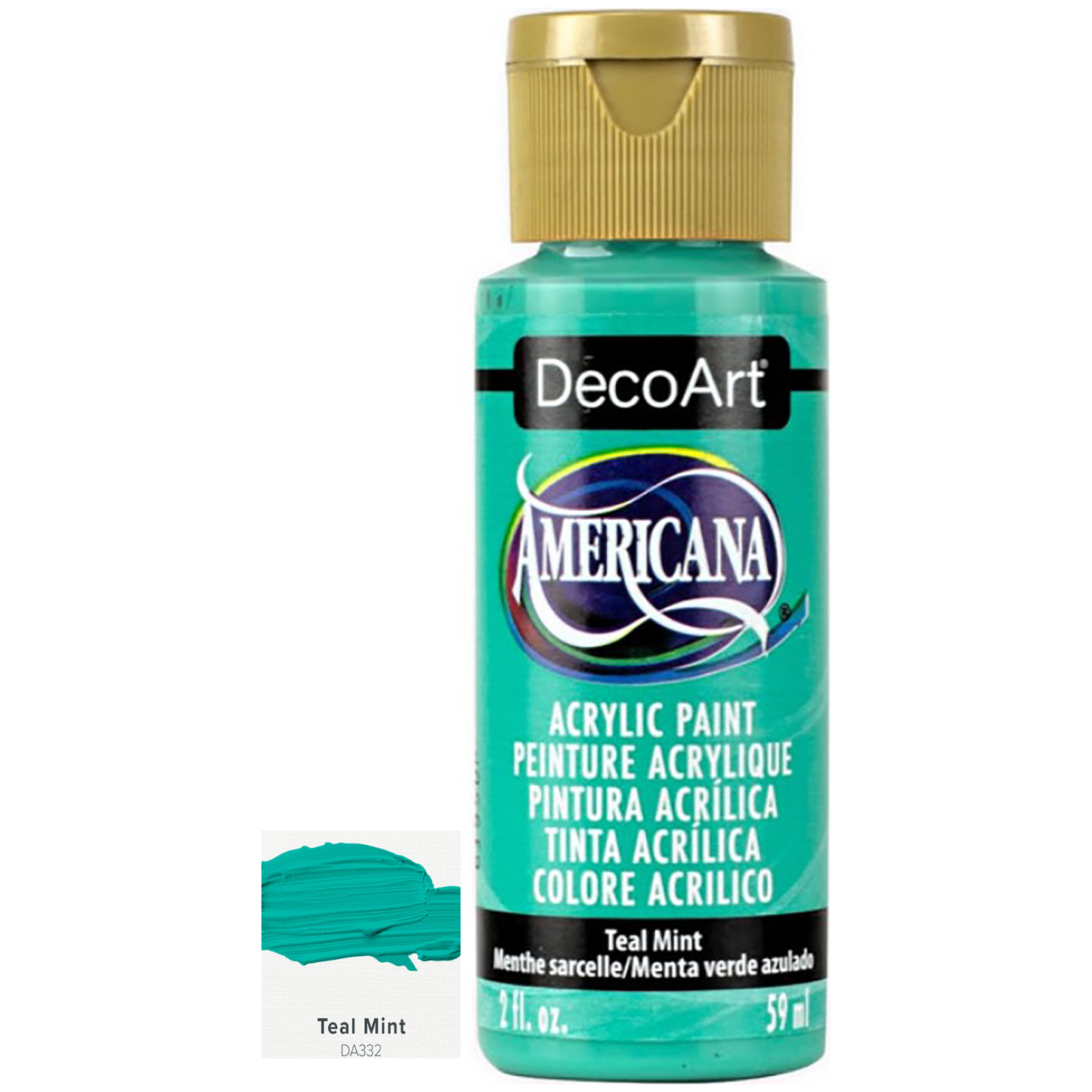 DecoArt Americana Acrylic Paints 59ml 2oz Bottles Colours R to Z