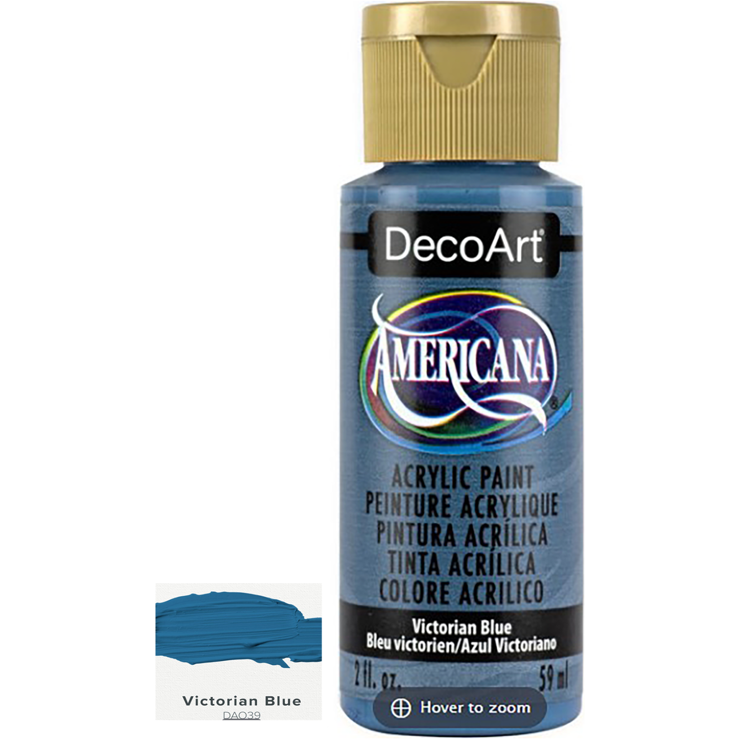 DecoArt Americana Acrylic Paints 59ml 2oz Bottles Colours R to Z