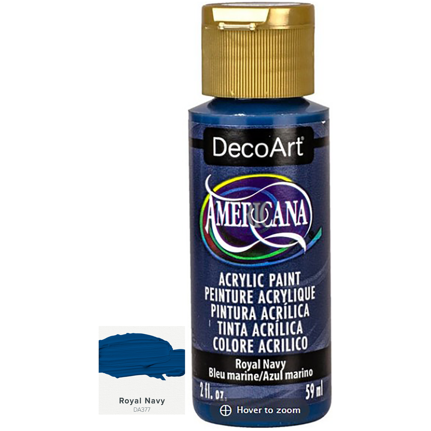 DecoArt Americana Acrylic Paints 59ml 2oz Bottles Colours R to Z