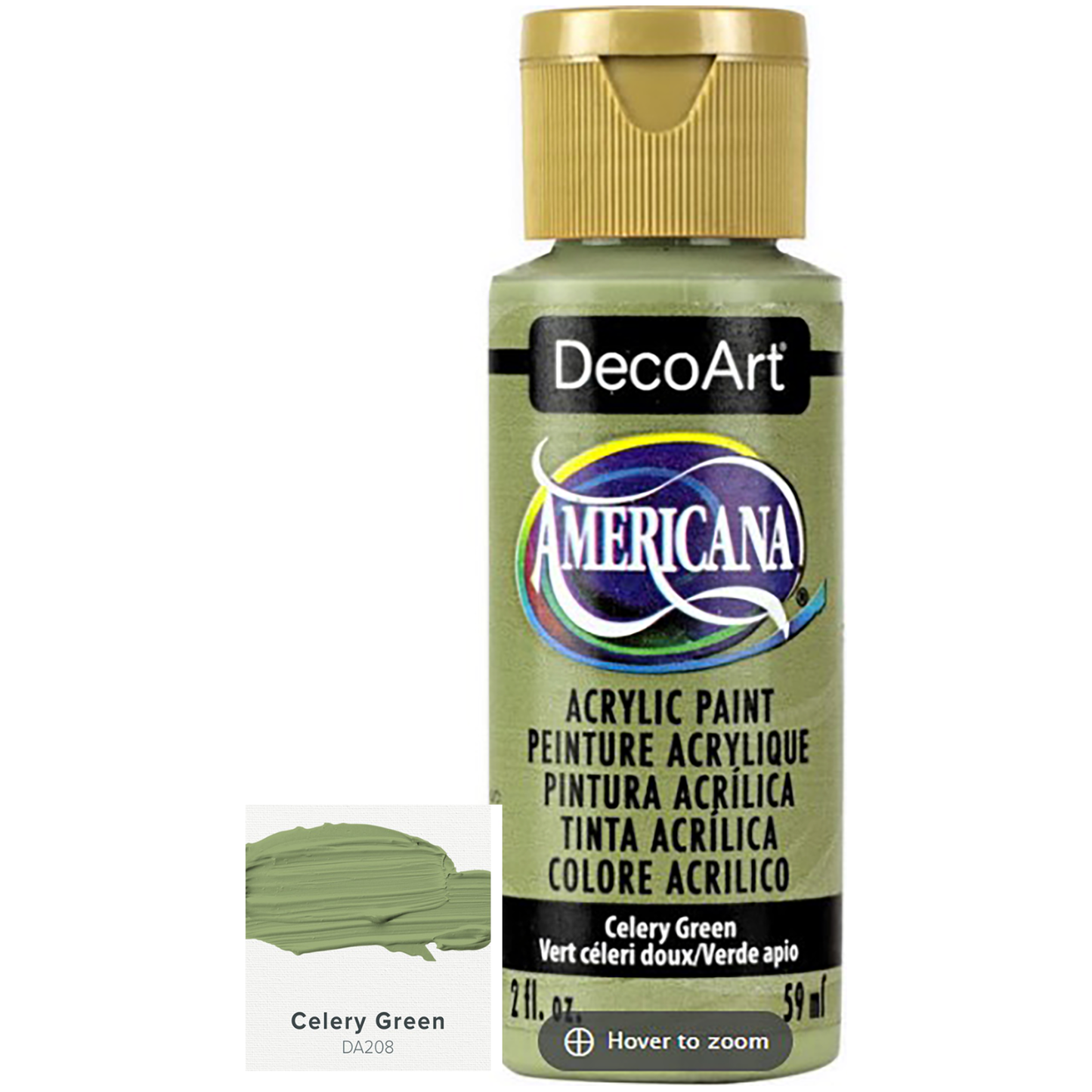 DecoArt Americana Acrylic Paints 59ml 2oz Bottles Colours A to E