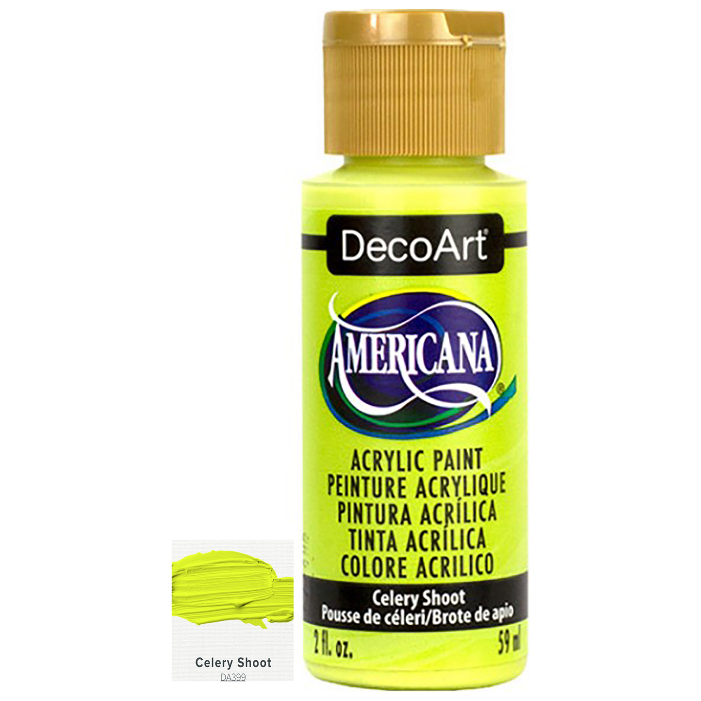 DecoArt Americana Acrylic Paints 59ml 2oz Bottles Colours A to E