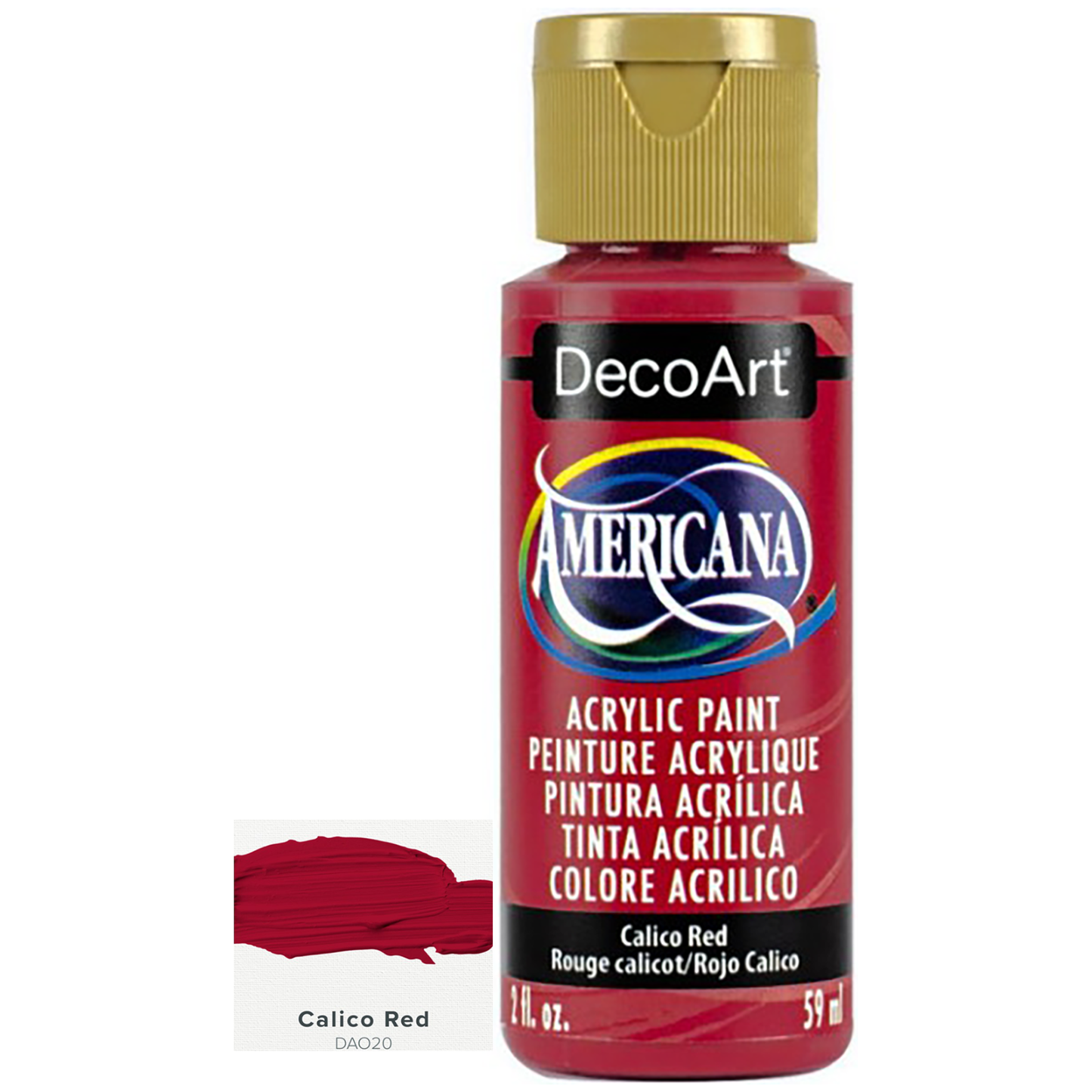 DecoArt Americana Acrylic Paints 59ml 2oz Bottles Colours A to E