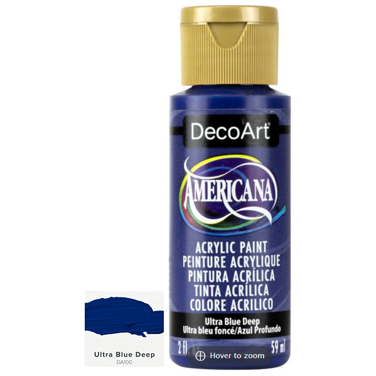 DecoArt Americana Acrylic Paints 59ml 2oz Bottles Colours R to Z