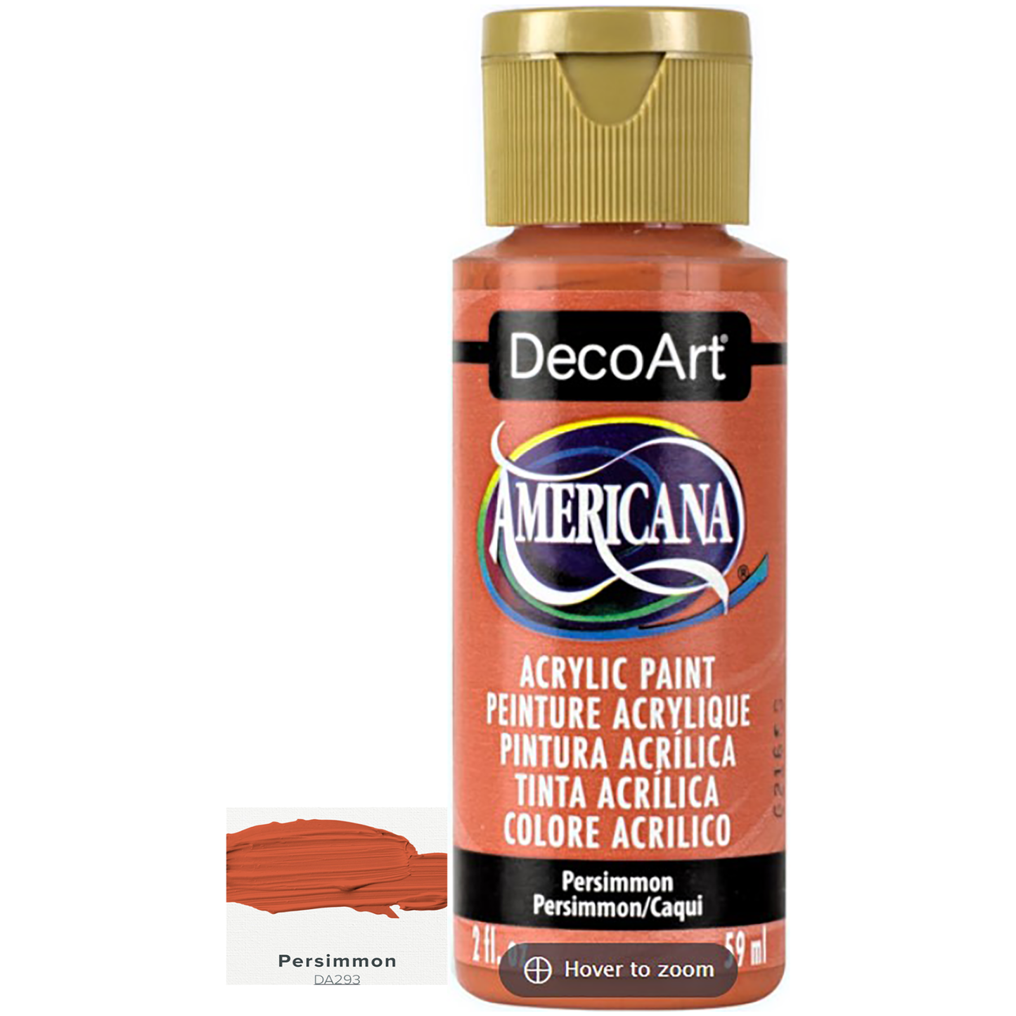 DecoArt Americana Acrylic Paints 59ml 2oz Bottles Colours F to P