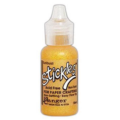 Ranger Stickles Glitter Glue 0.5floz 18ml 51 Colours Easy Flow Tip Craft Glitter