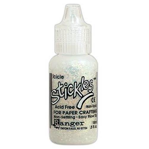 Ranger Stickles Glitter Glue 0.5floz 18ml 51 Colours Easy Flow Tip Craft Glitter