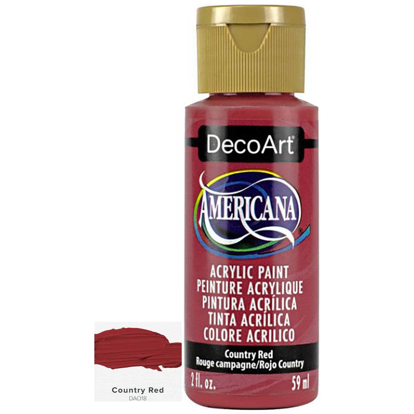 DecoArt Americana Acrylic Paints 59ml 2oz Bottles Colours A to E