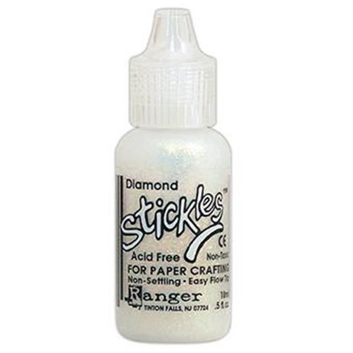 Ranger Stickles Glitter Glue 0.5floz 18ml 51 Colours Easy Flow Tip Craft Glitter