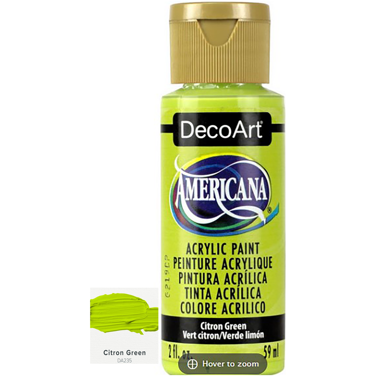 DecoArt Americana Acrylic Paints 59ml 2oz Bottles Colours A to E