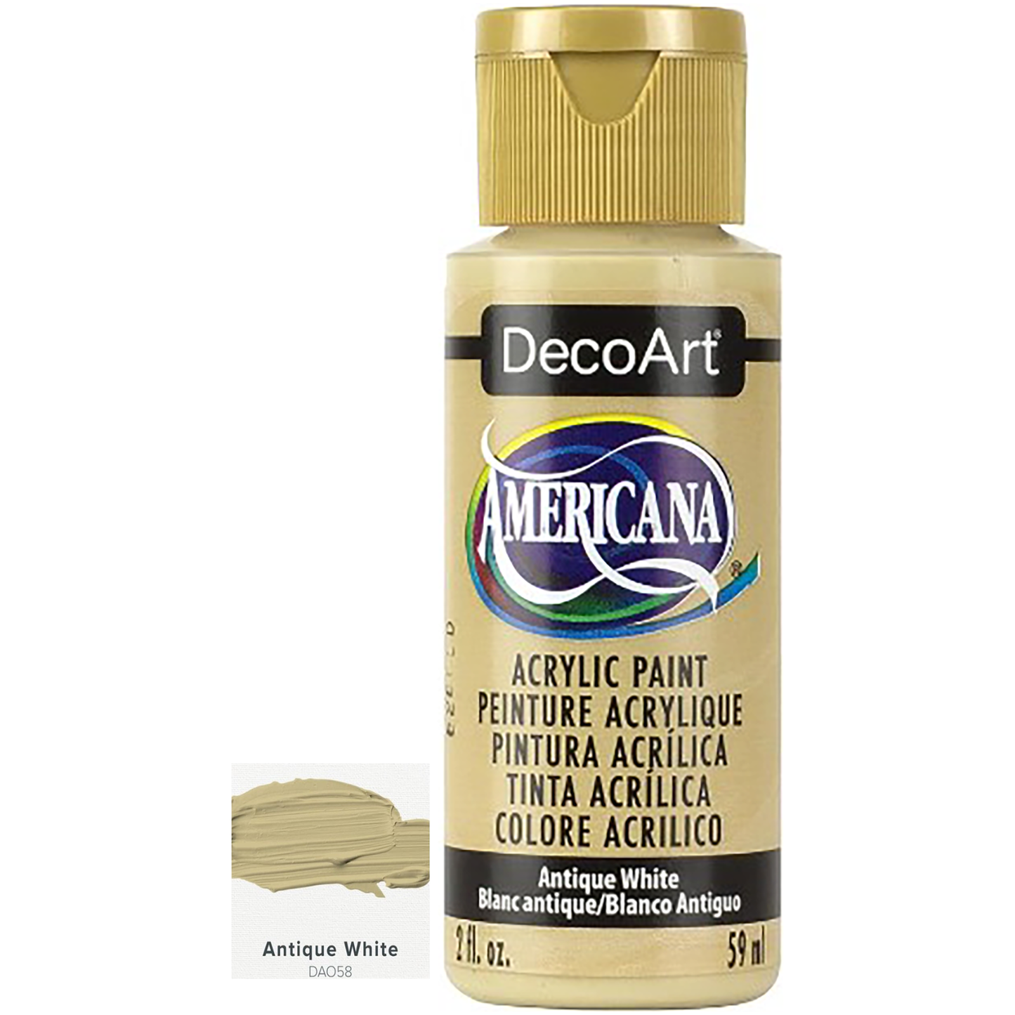 DecoArt Americana Acrylic Paints 59ml 2oz Bottles Colours A to E