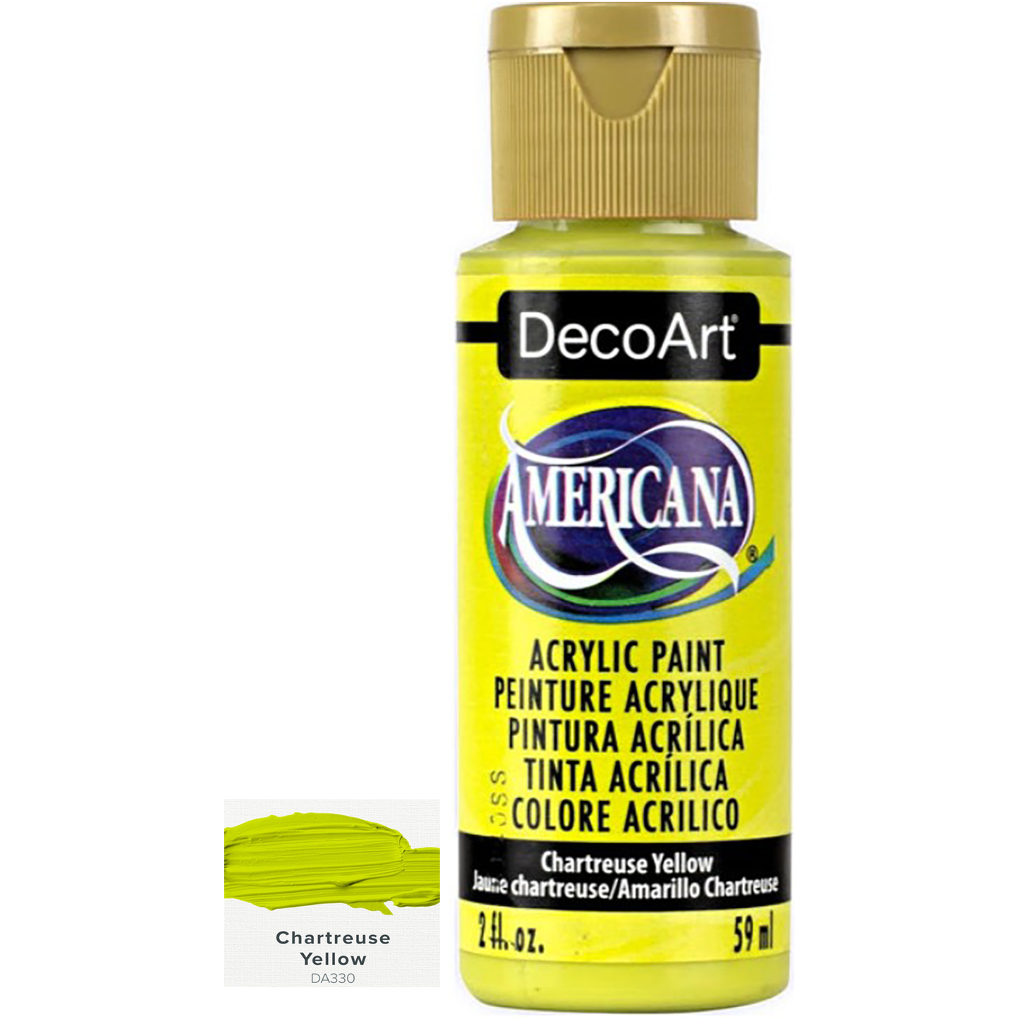 DecoArt Americana Acrylic Paints 59ml 2oz Bottles Colours A to E