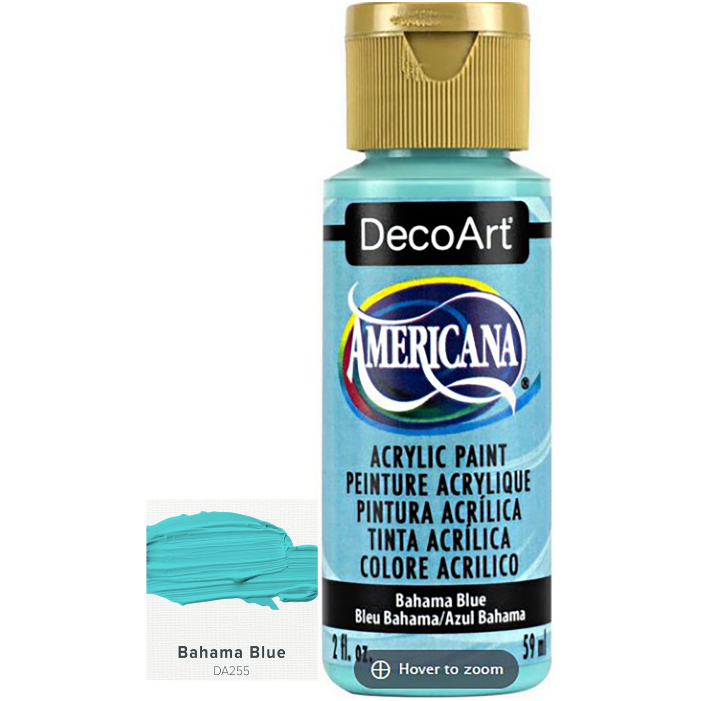 DecoArt Americana Acrylic Paints 59ml 2oz Bottles Colours A to E