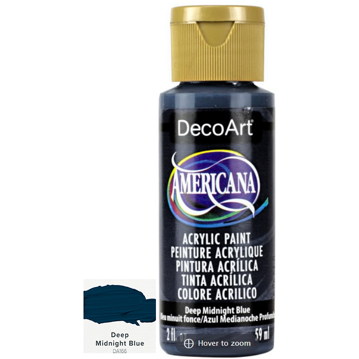 DecoArt Americana Acrylic Paints 59ml 2oz Bottles Colours A to E