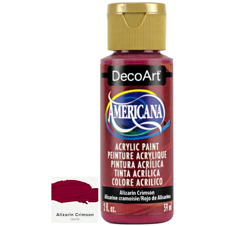 DecoArt Americana Acrylic Paints 59ml 2oz Bottles Colours A to E