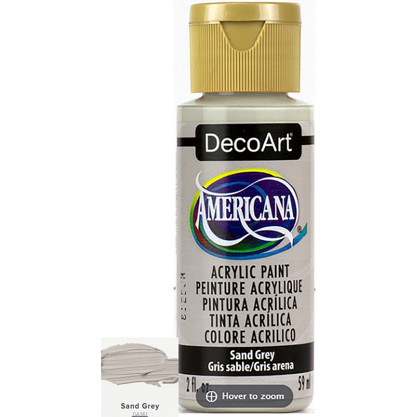 DecoArt Americana Acrylic Paints 59ml 2oz Bottles Colours R to Z