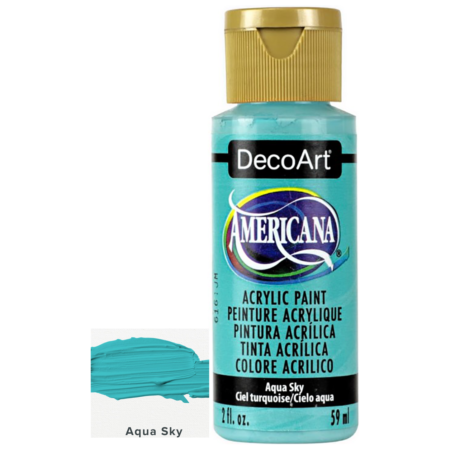 DecoArt Americana Acrylic Paints 59ml 2oz Bottles Colours A to E