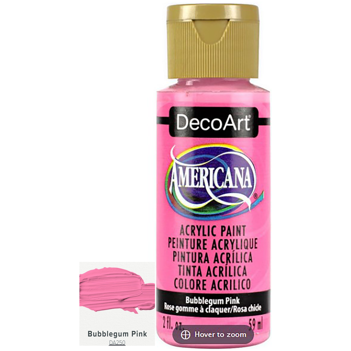 DecoArt Americana Acrylic Paints 59ml 2oz Bottles Colours A to E