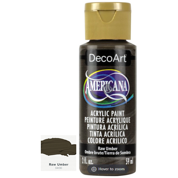 DecoArt Americana Acrylic Paints 59ml 2oz Bottles Colours R to Z