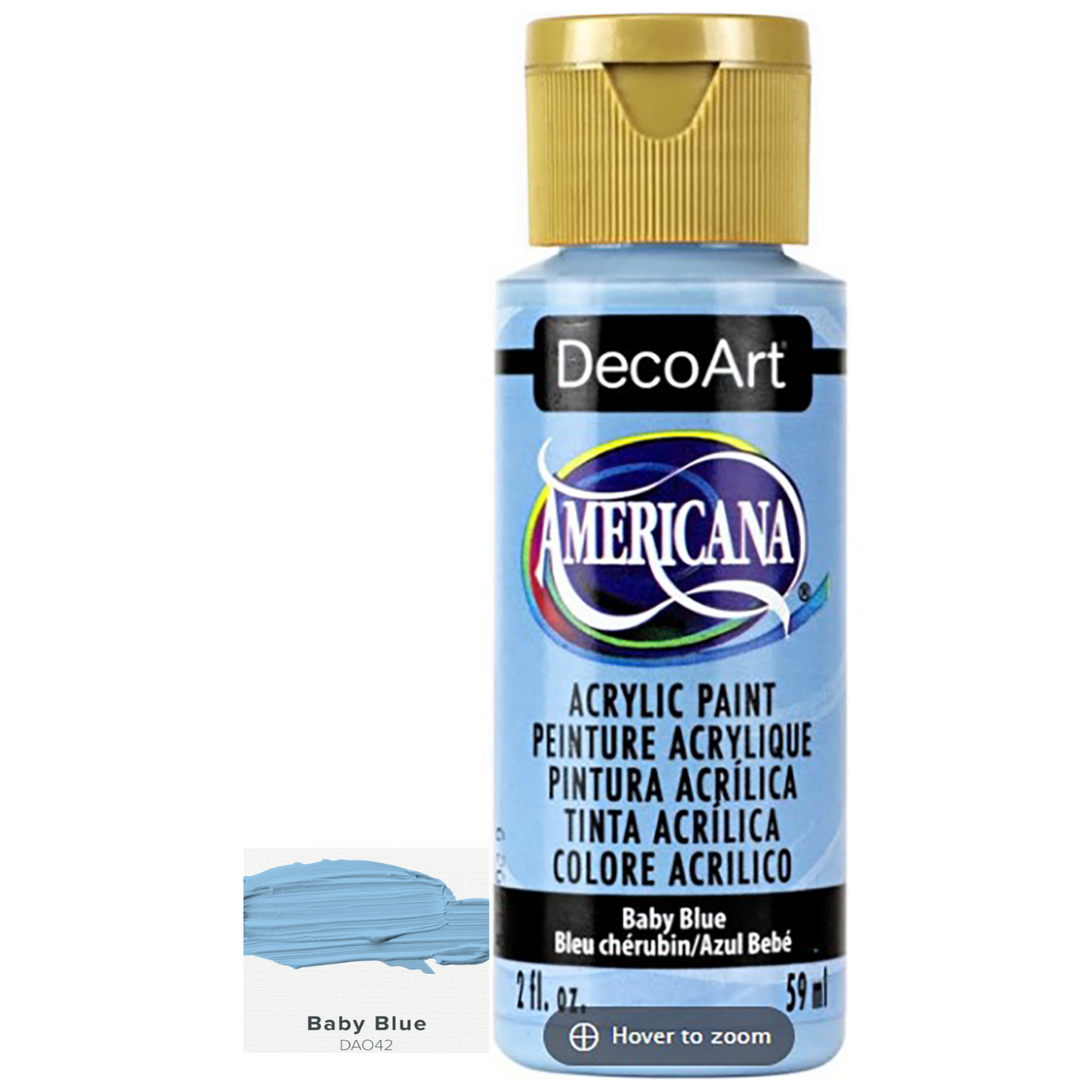 DecoArt Americana Acrylic Paints 59ml 2oz Bottles Colours A to E