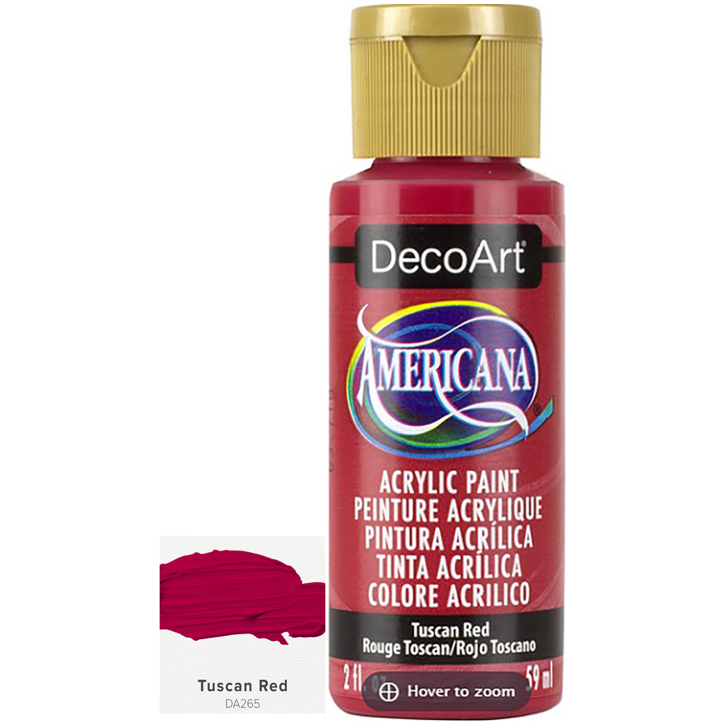 DecoArt Americana Acrylic Paints 59ml 2oz Bottles Colours R to Z