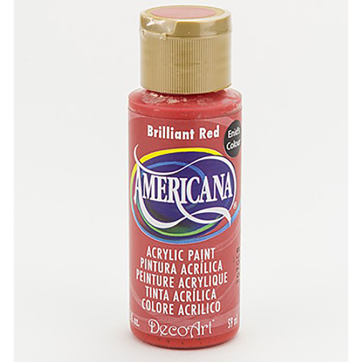 DecoArt Americana Acrylic Paints 59ml 2oz Bottles Colours A to E