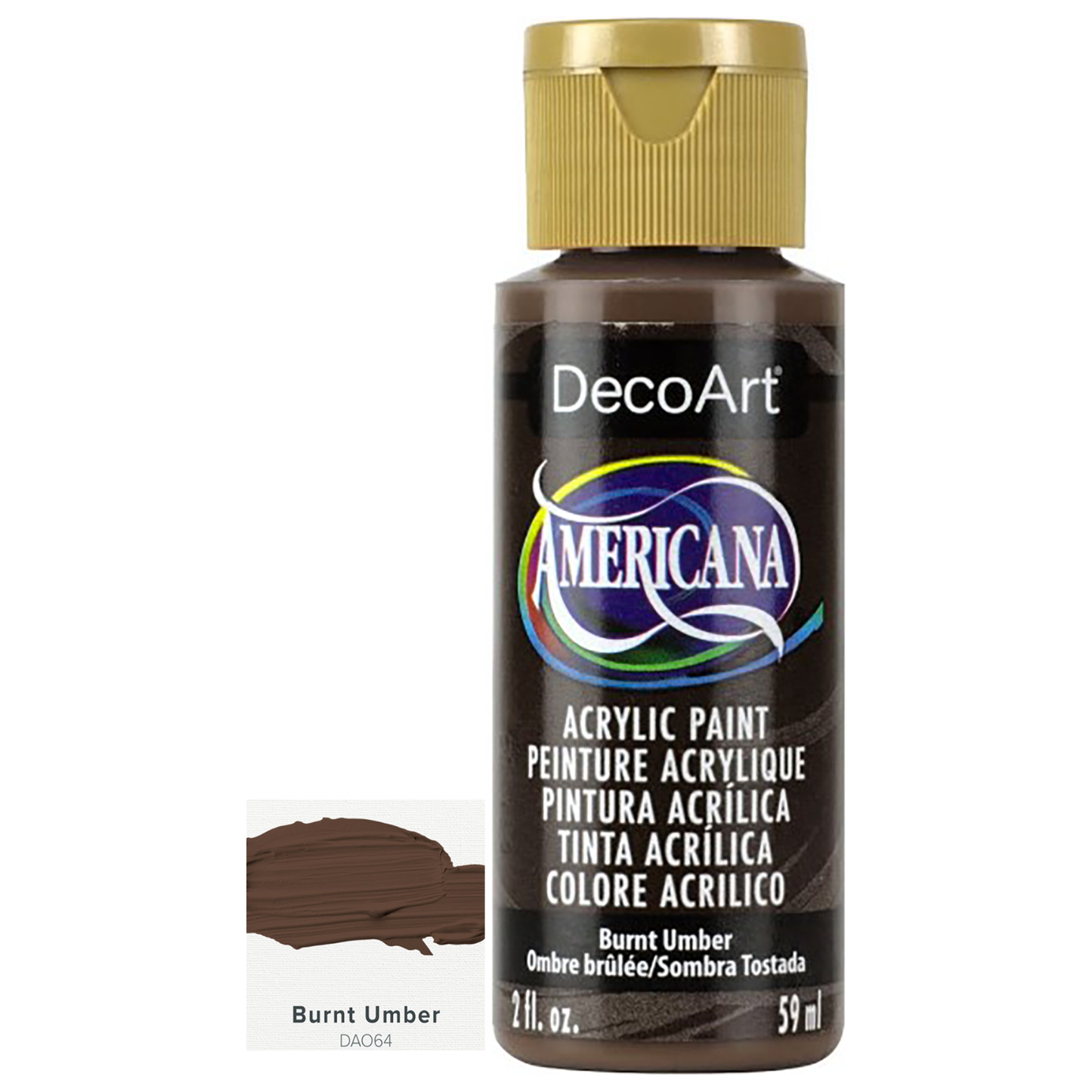 DecoArt Americana Acrylic Paints 59ml 2oz Bottles Colours A to E