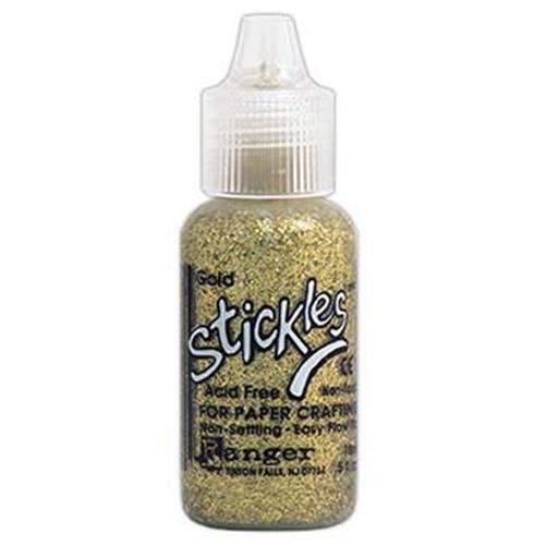 Ranger Stickles Glitter Glue 0.5floz 18ml 51 Colours Easy Flow Tip Craft Glitter