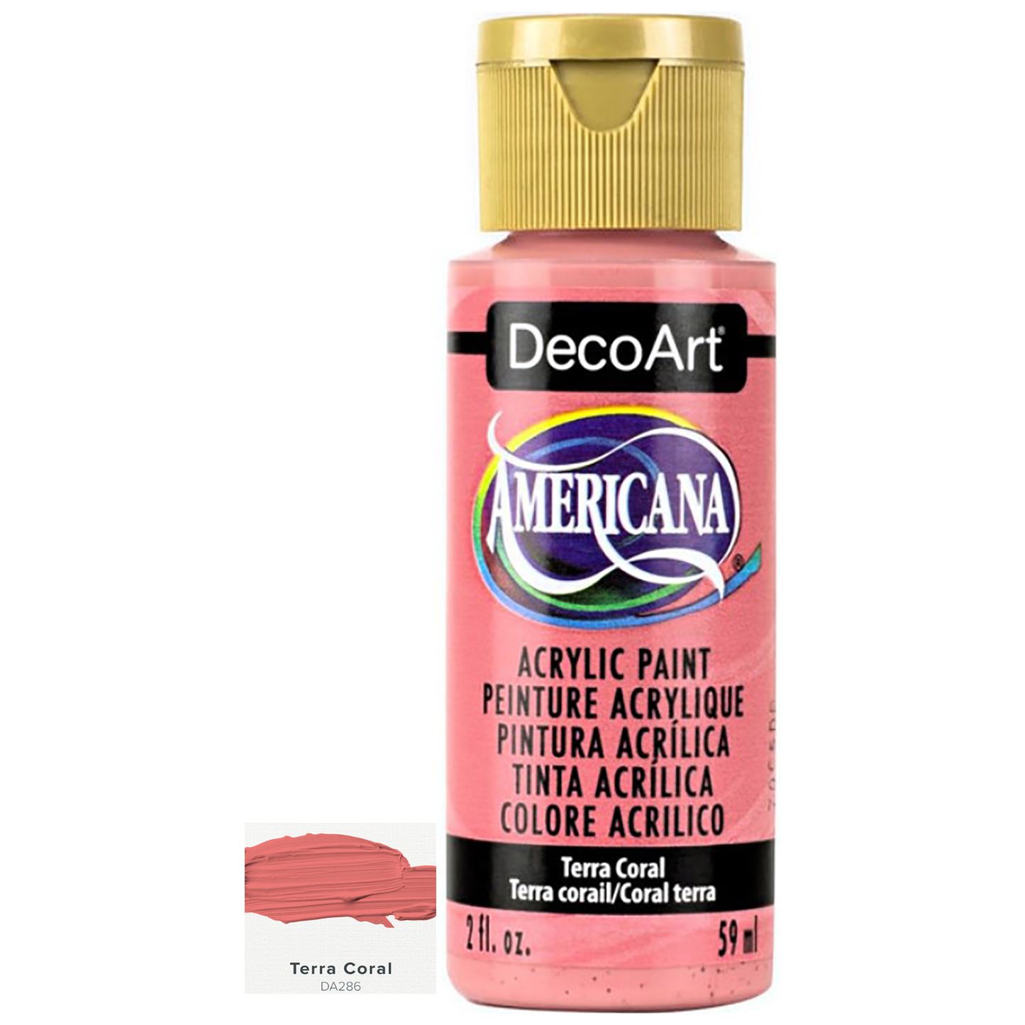 DecoArt Americana Acrylic Paints 59ml 2oz Bottles Colours R to Z