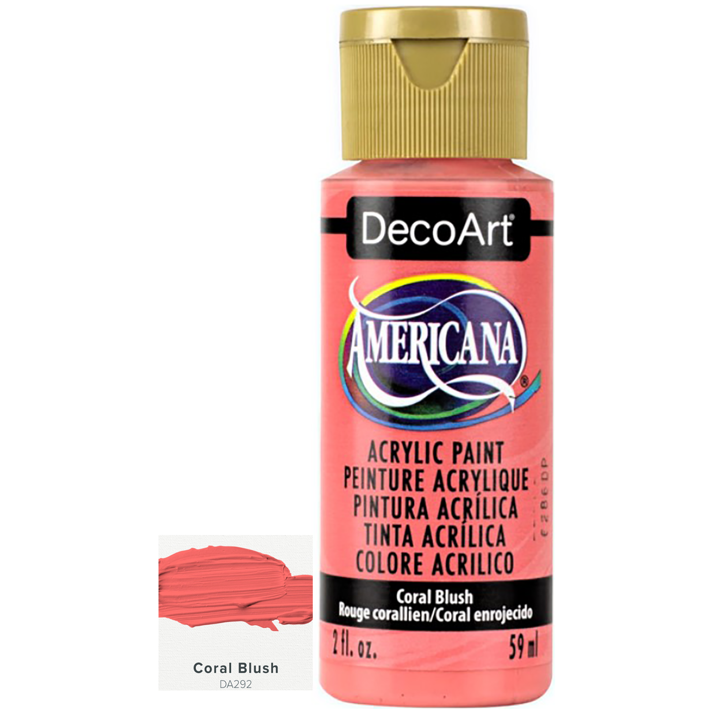 DecoArt Americana Acrylic Paints 59ml 2oz Bottles Colours A to E