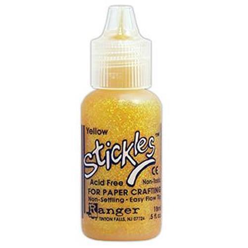 Ranger Stickles Glitter Glue 0.5floz 18ml 51 Colours Easy Flow Tip Craft Glitter