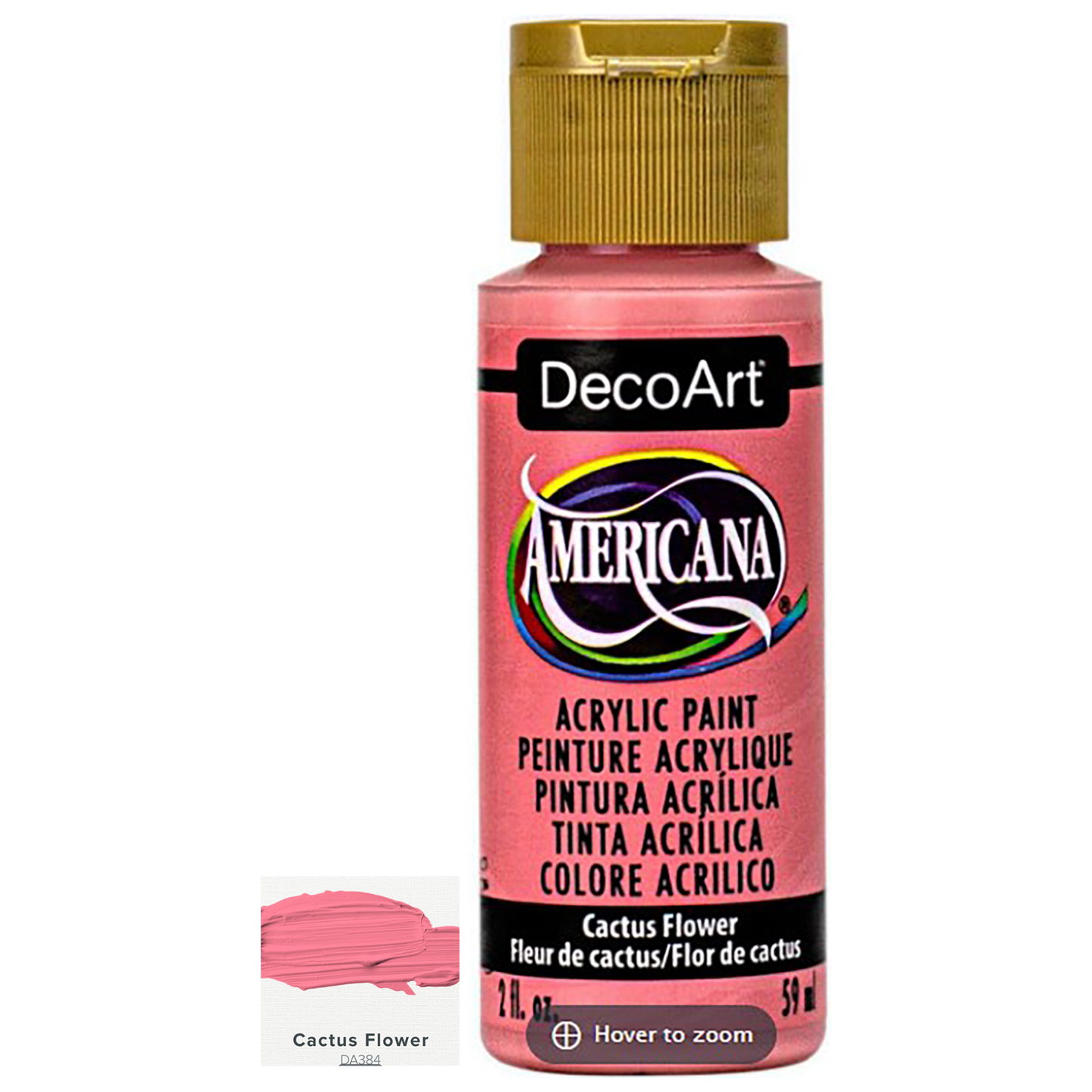 DecoArt Americana Acrylic Paints 59ml 2oz Bottles Colours A to E