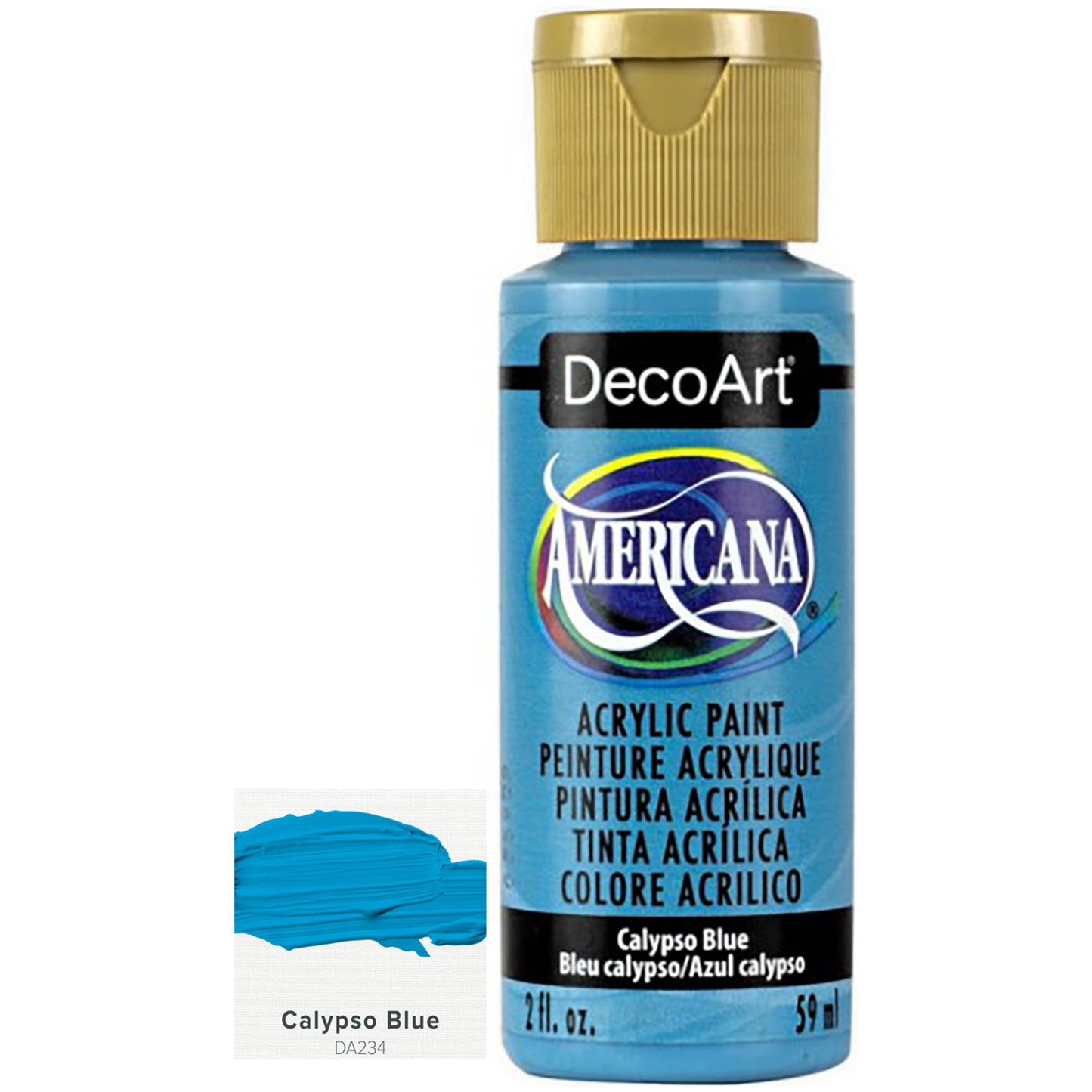 DecoArt Americana Acrylic Paints 59ml 2oz Bottles Colours A to E