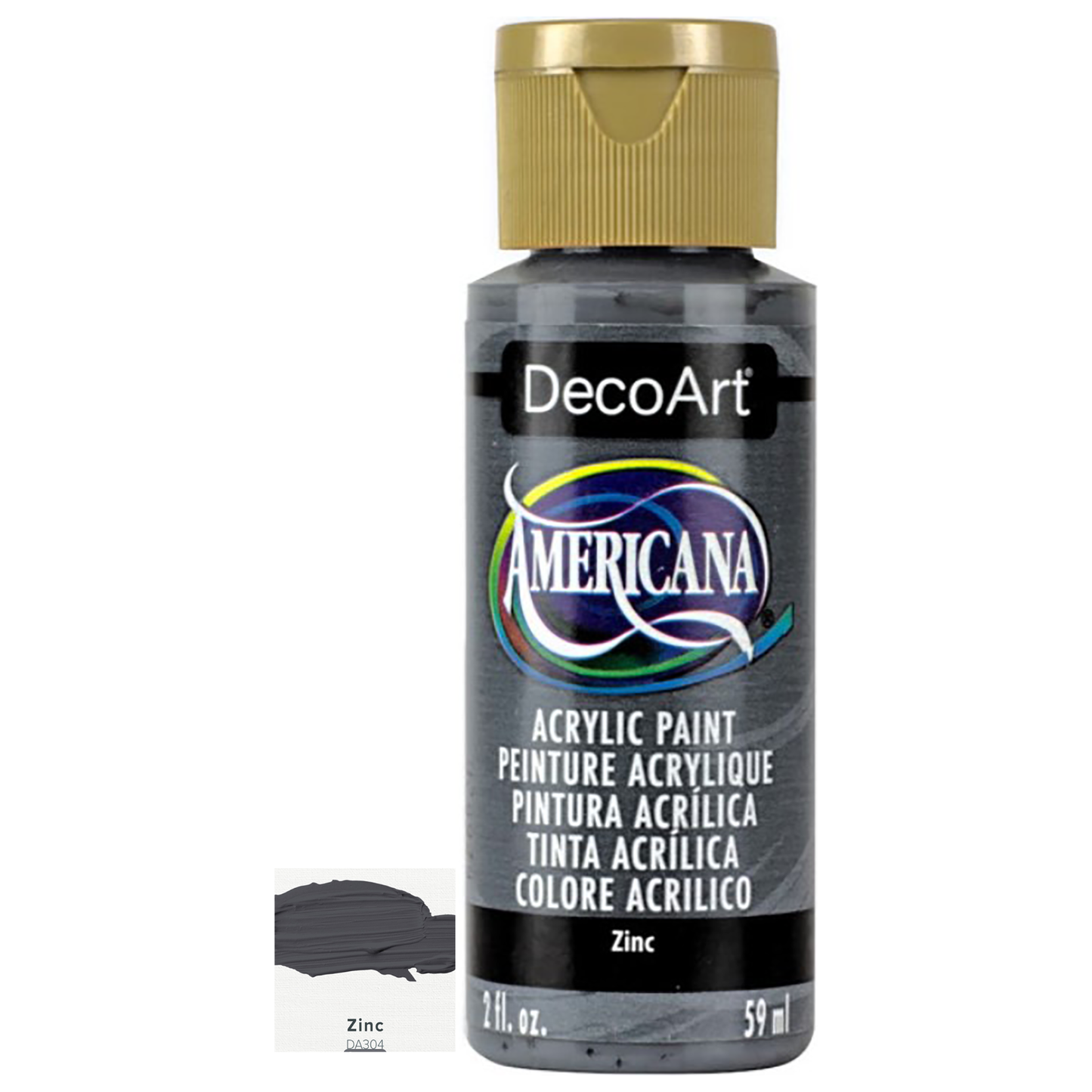 DecoArt Americana Acrylic Paints 59ml 2oz Bottles Colours R to Z