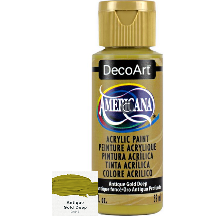 DecoArt Americana Acrylic Paints 59ml 2oz Bottles Colours A to E