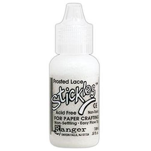 Ranger Stickles Glitter Glue 0.5floz 18ml 51 Colours Easy Flow Tip Craft Glitter